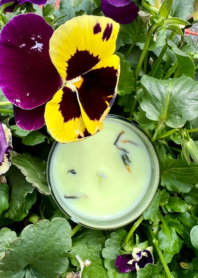 Birch and Lily Candle