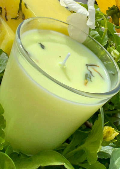 Birch and Lily Candle